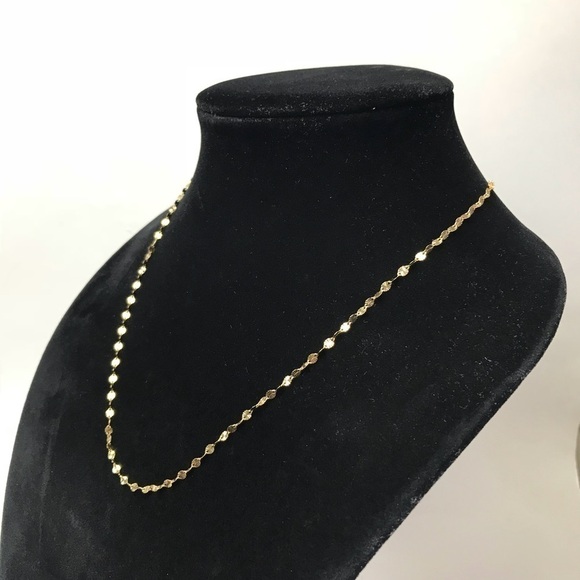 Sterling Silver & 18K Gold Disc Chain Necklace - Picture 3 of 6